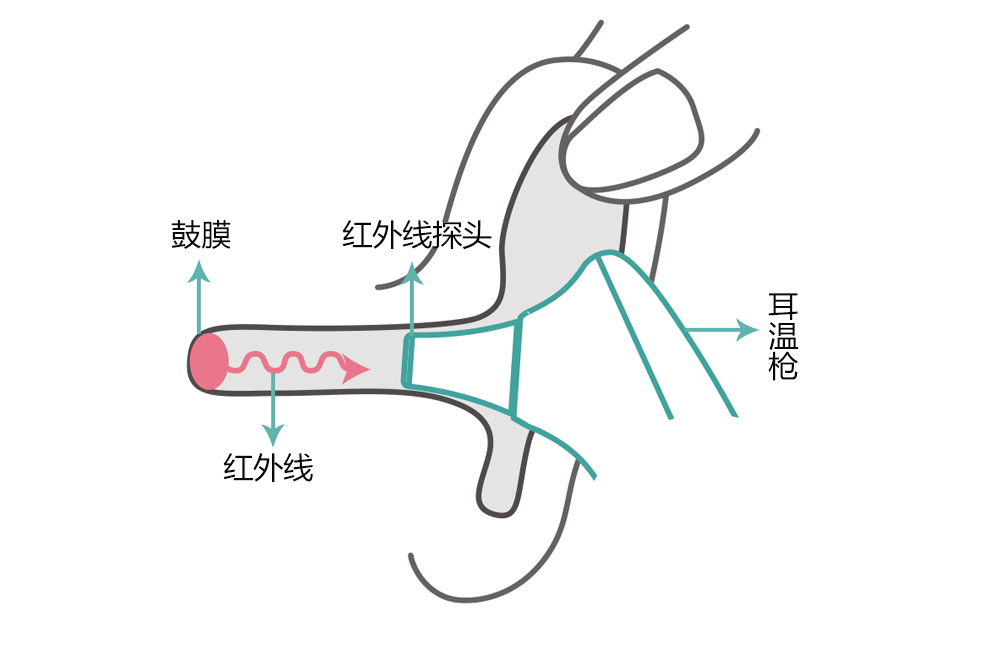 STP9CF55H耳溫槍高精度紅外測溫傳感器