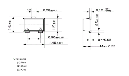 murata村田MRMS543E位置檢測(cè)AMR磁性傳感器